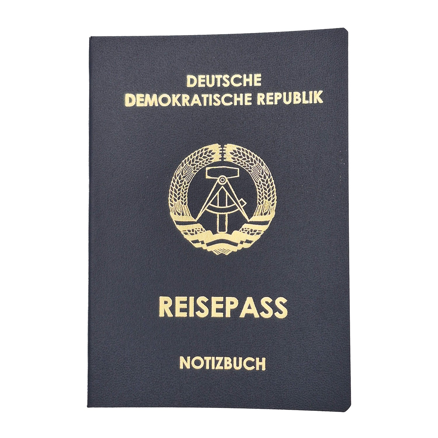 Notizbuch Reisepass DDR A6