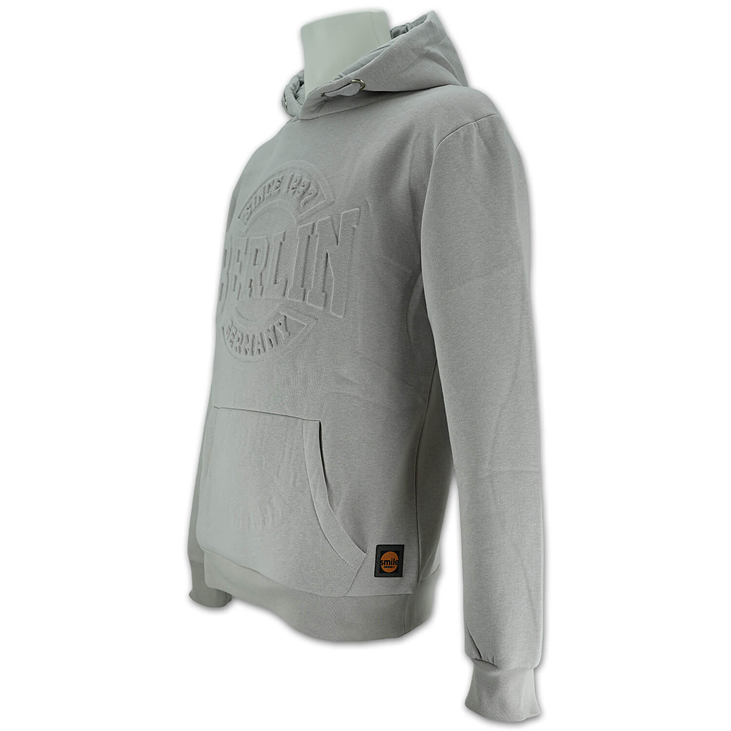 Sweater Berlin Since Embossed Mouse grey