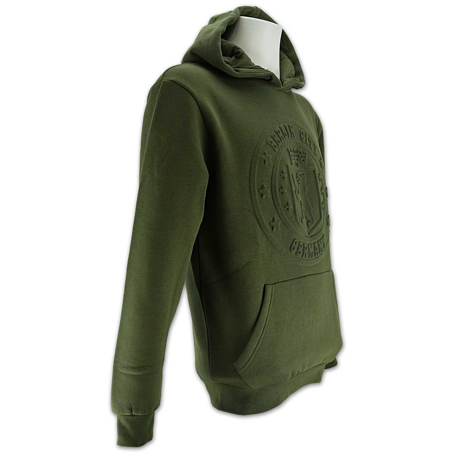 Sweater Berlin City Embossed army