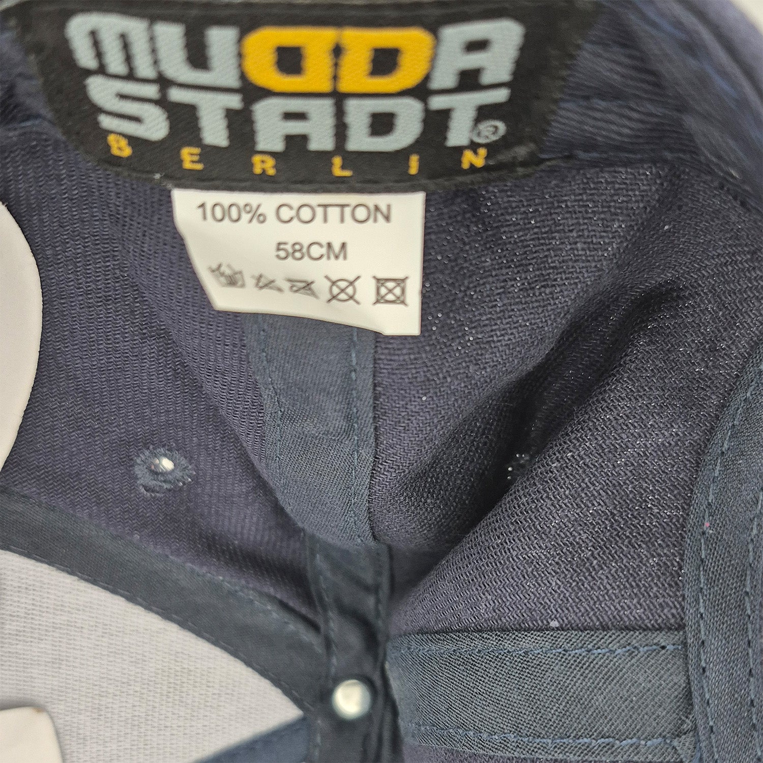 Basecap Berlin „Original Product Berlin“ – marine