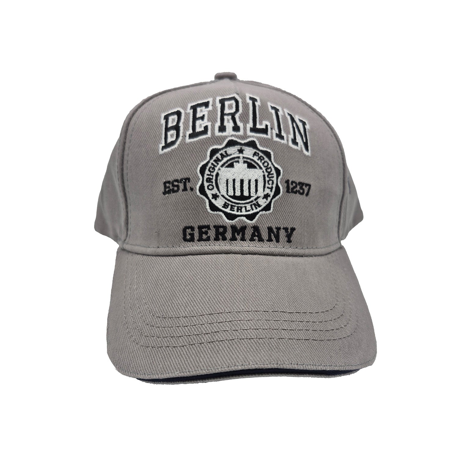 Basecap Berlin „Original Product Berlin“ – Stone Grey