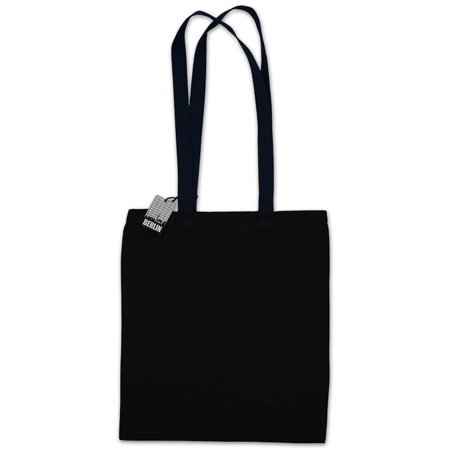 Baumwollbeutel Meine Leute waren in Berlin marine