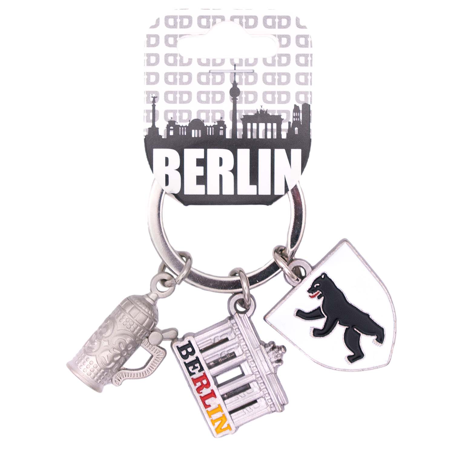 Schlüsselanhänger 3 Anhänger BT Krug Bär