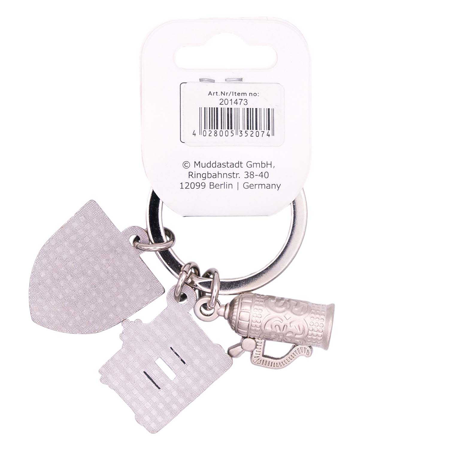 Schlüsselanhänger 3 Anhänger BT Krug Bär