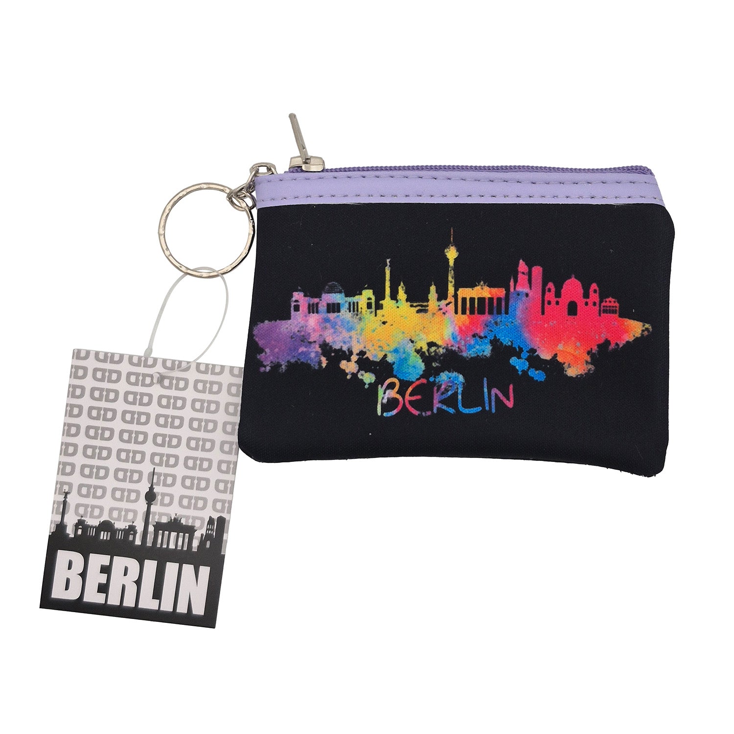 Geldbörse Neopren Skyline Aquarell