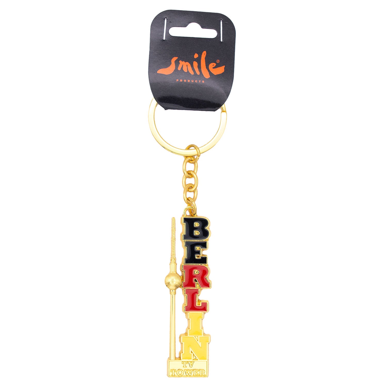 Schlüsselanhänger FT Berlin gold