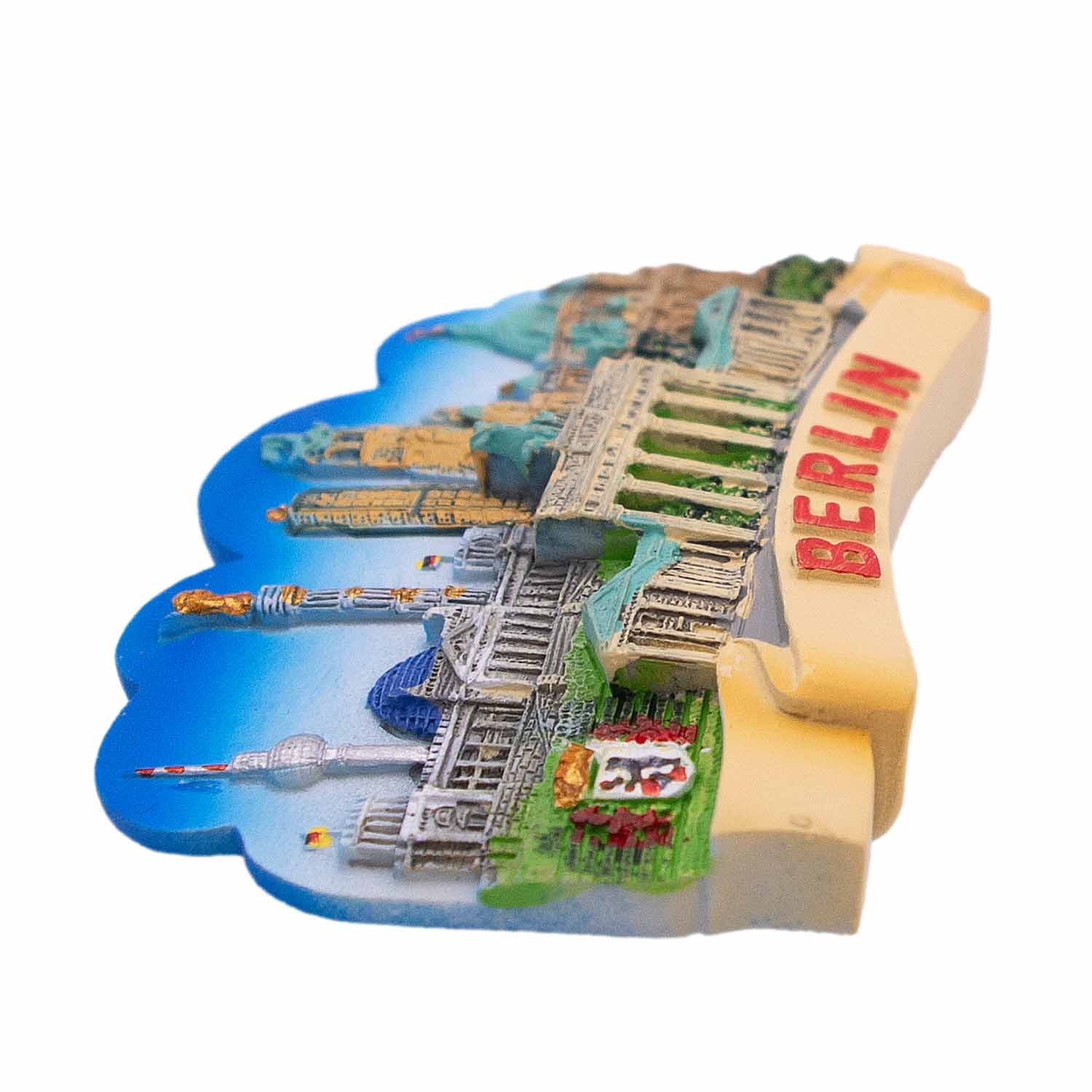 Magnet Poly Sehenswürdigkeiten Wolkenrand Berlin