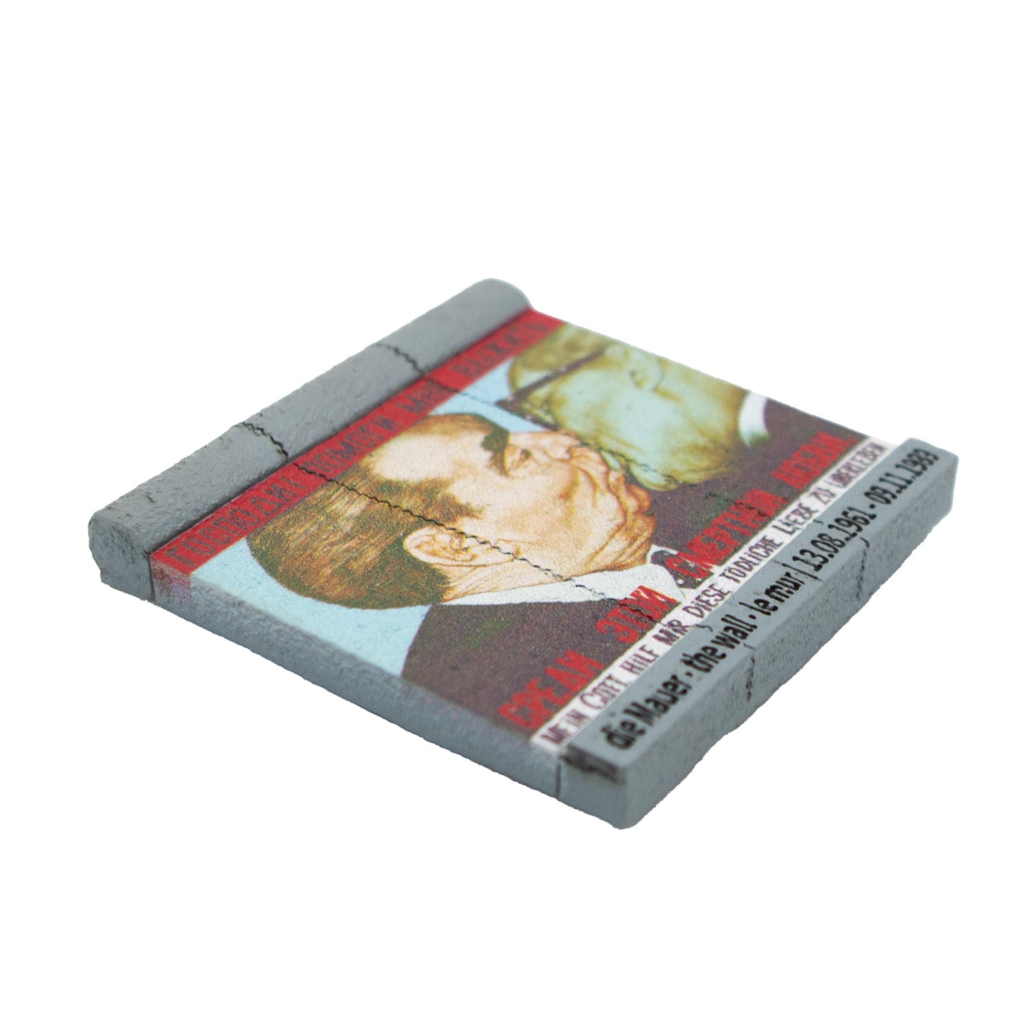 Magnet Poly Berliner Mauer Bruderkuss