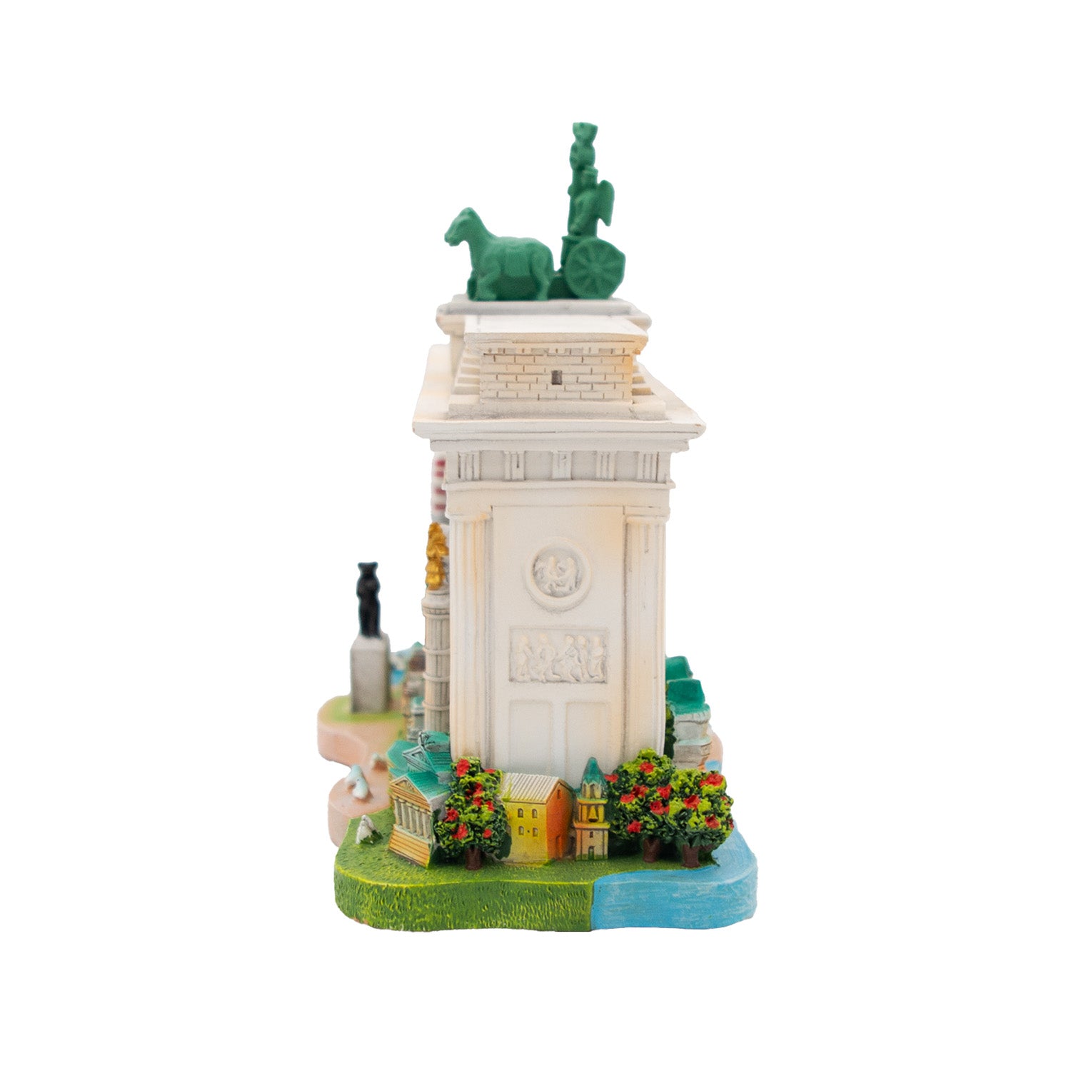 Miniatur Poly groß Berlin Brandenburger Tor Premium 16x15cm