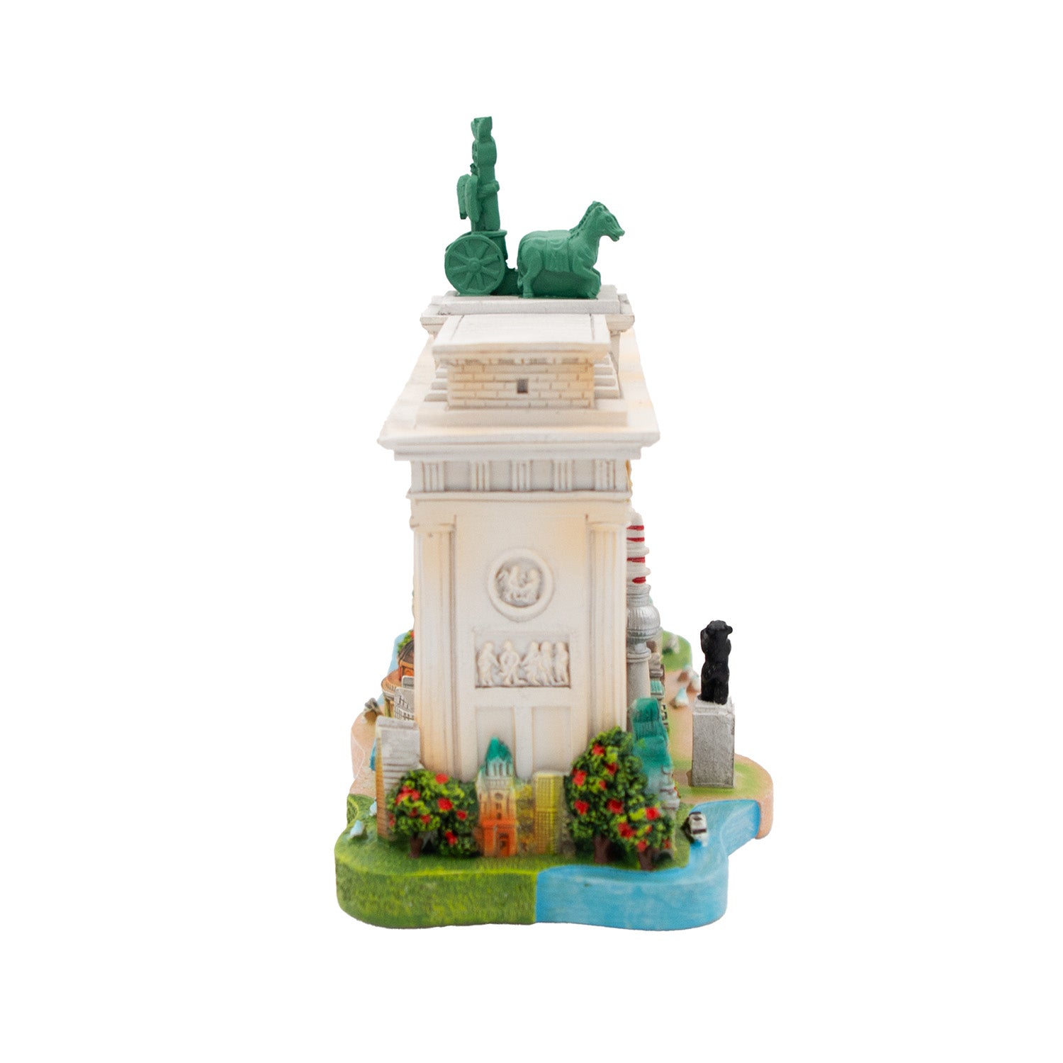 Miniatur Poly groß Berlin Brandenburger Tor Premium 16x15cm