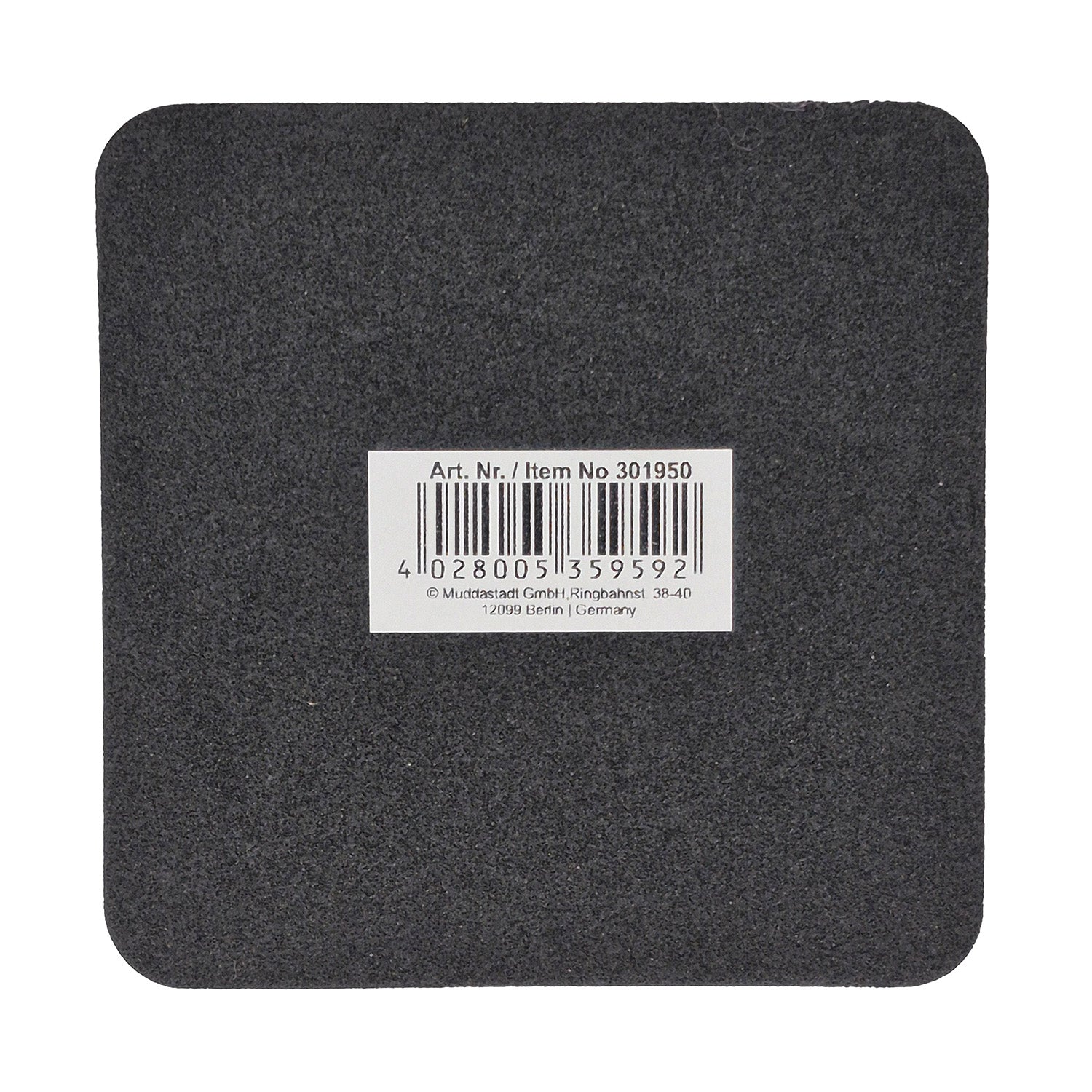 Untersetzer MDF Scribble Berlin schwarz