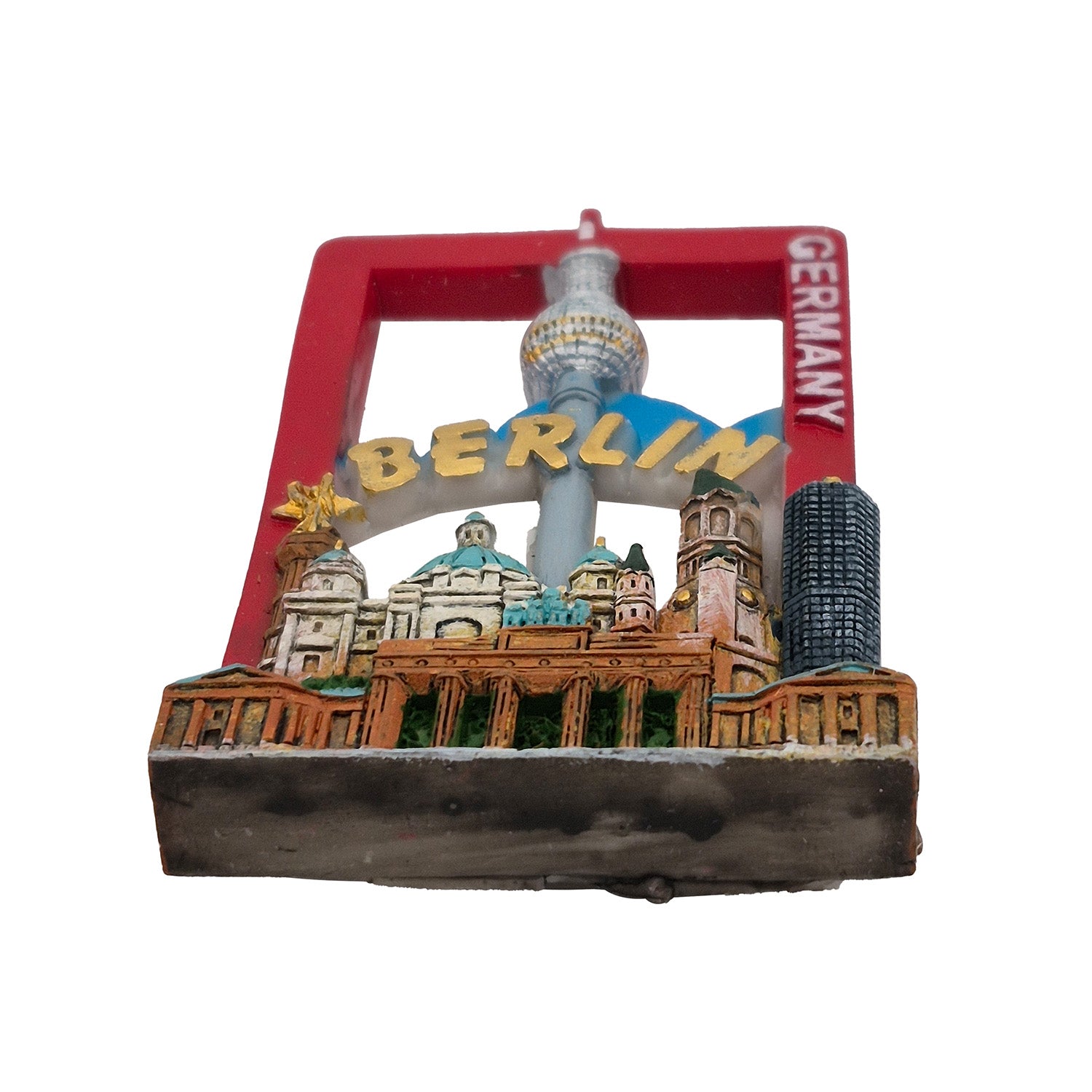 Souvenir-Magnet aus Polyresin „Sehenswürdigkeiten Berlin“