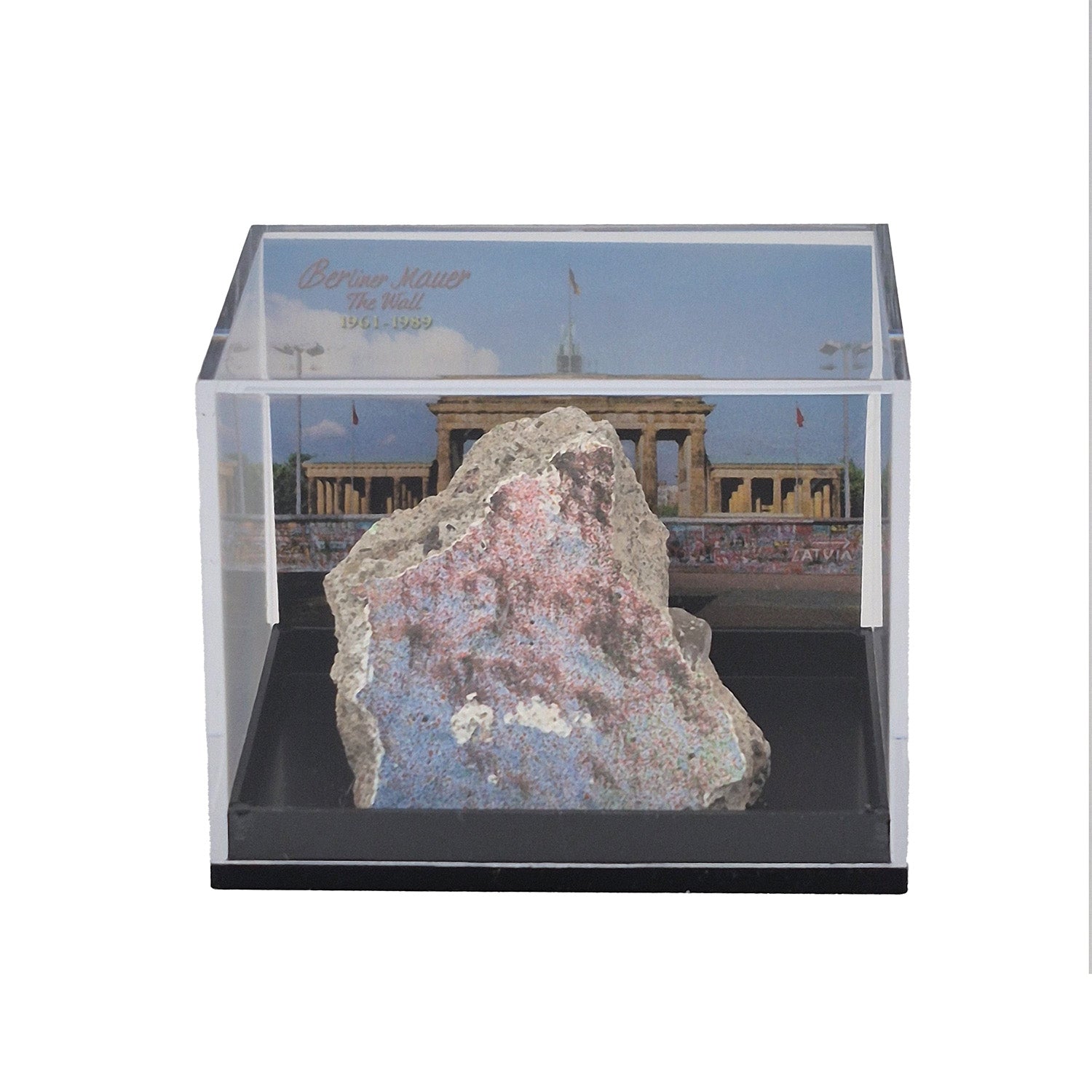 Acryl Box mit Mauerstein