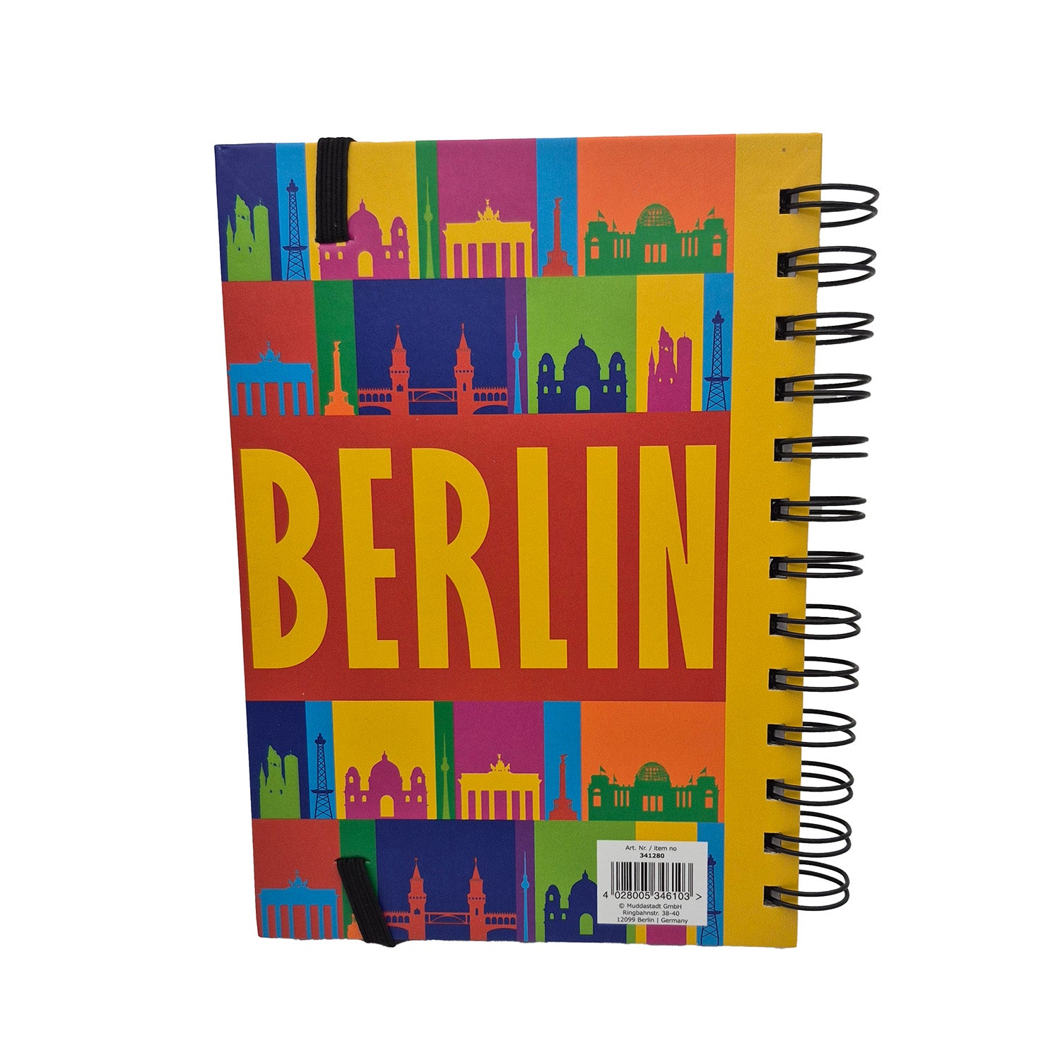 Notizbuch Berlin Bunt