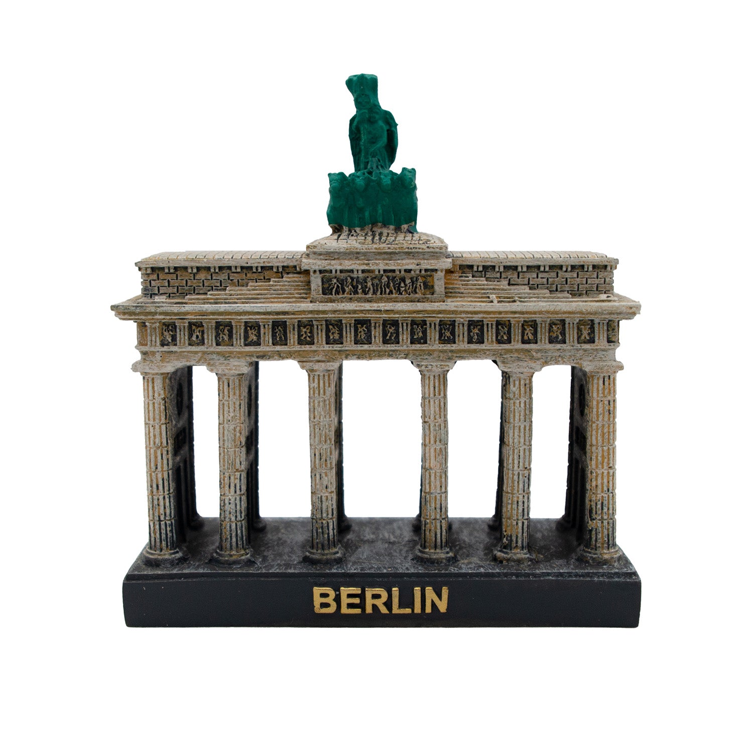 Miniatur Poly mittel Berlin Brandenburger Tor 9cm