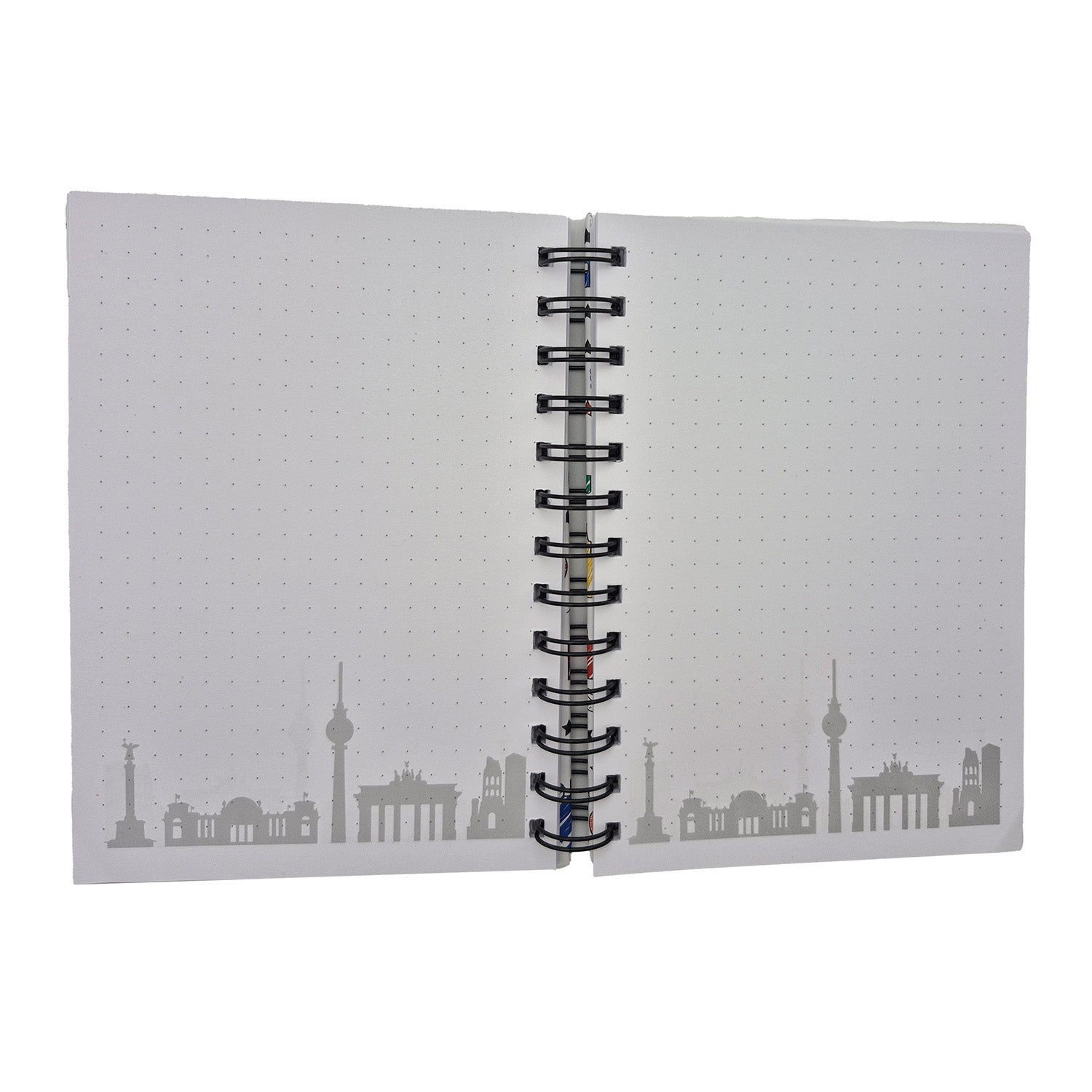 Notizbuch Scribble Berlin weiß
