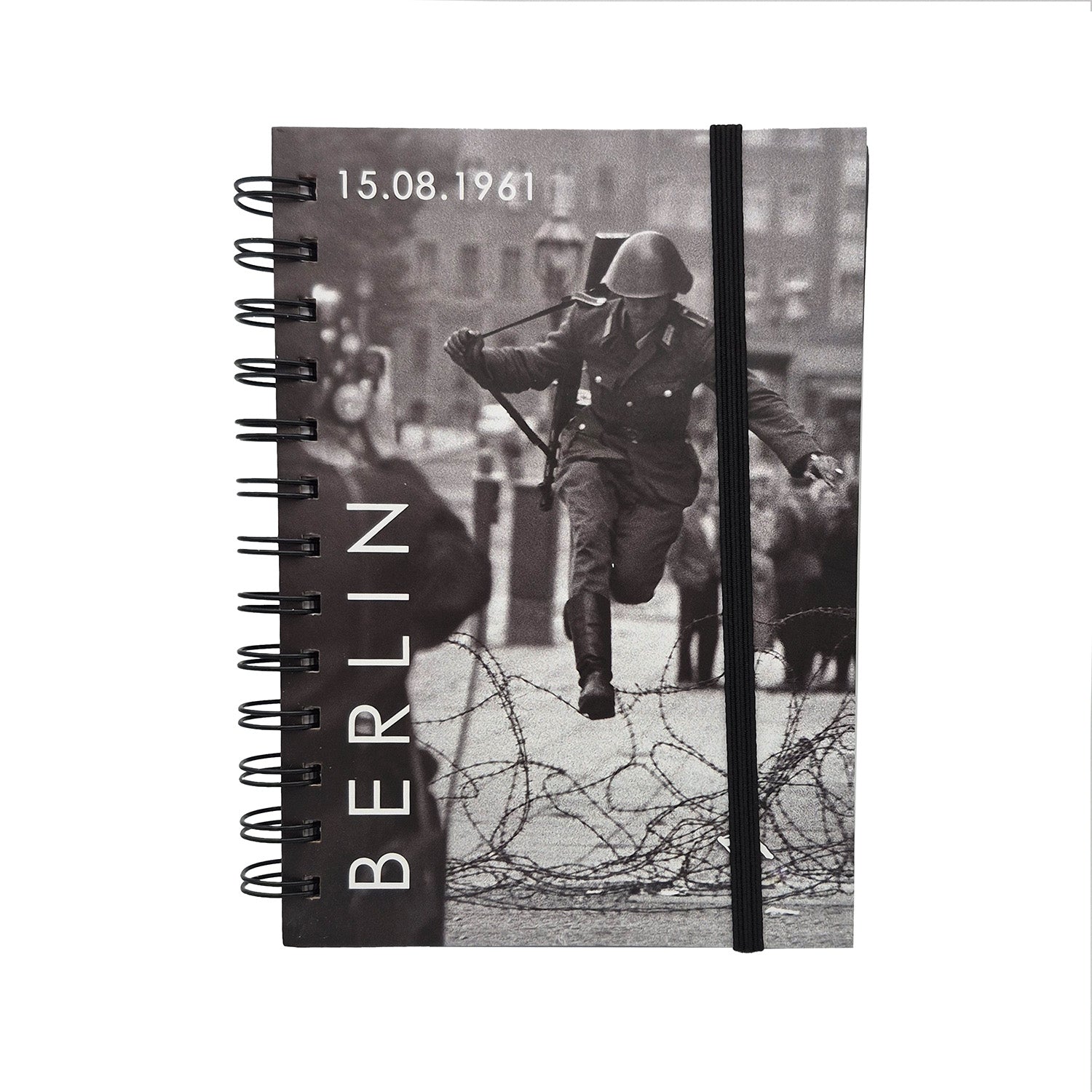 Notizbuch Berlin Mauerspringer