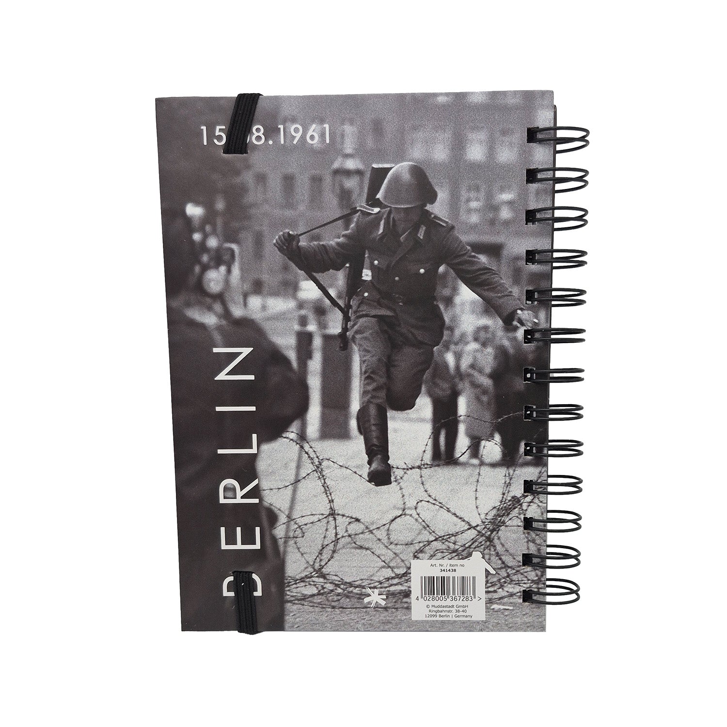 Notizbuch Berlin Mauerspringer