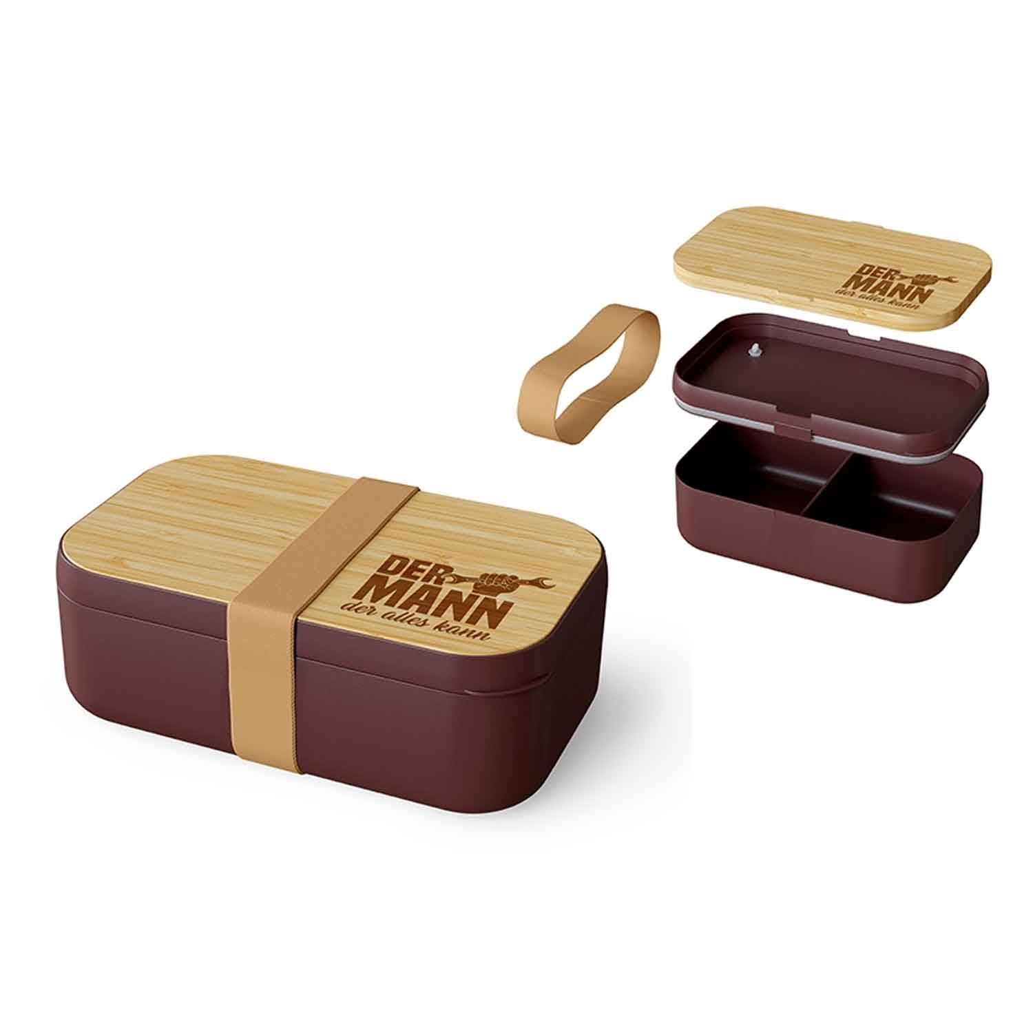 la vida Lunchbox Brotdose Brotbox Vesperdose für Männer