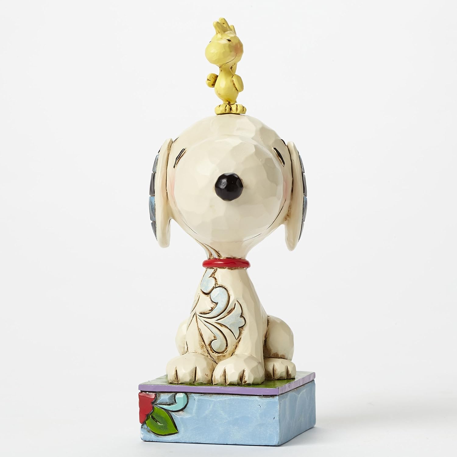 Peanuts-Snoopy-Woodstock-My-best-Friend-Jim-Shore-Figur-berlindeluxe-kuecken-seite-vorne