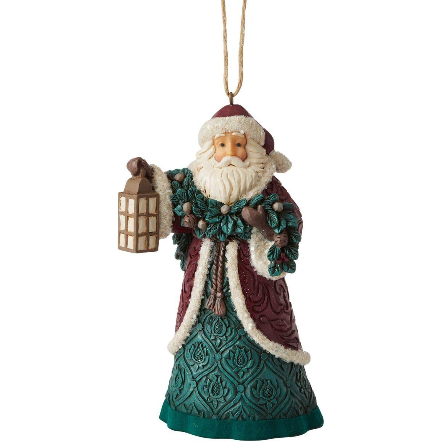Victorian Santa with Lantern (Pendant)