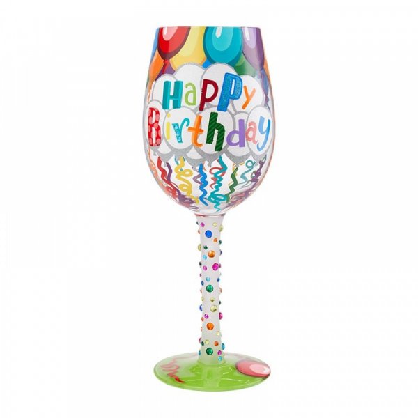 LOLITA Happy Birthday-Weinglas