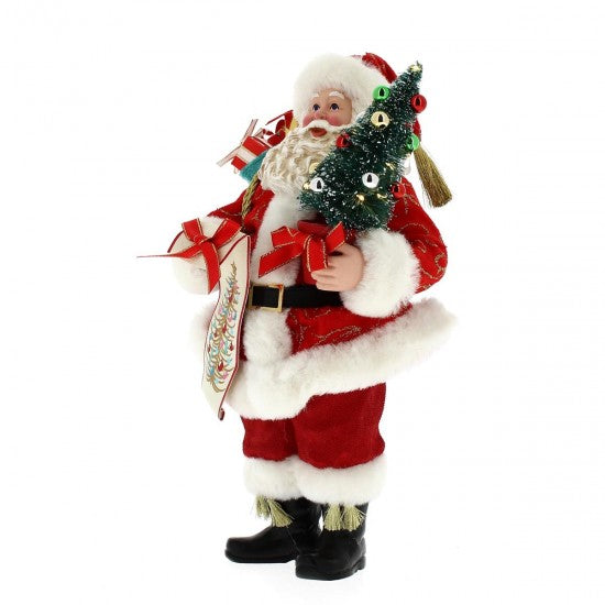 Department-56-Possible-Dreams-Weihnachtsmann-mit-Baum-berlindeluxe-weihnachtsmann-rucksack-weihnachtsbaum-mantel-seite