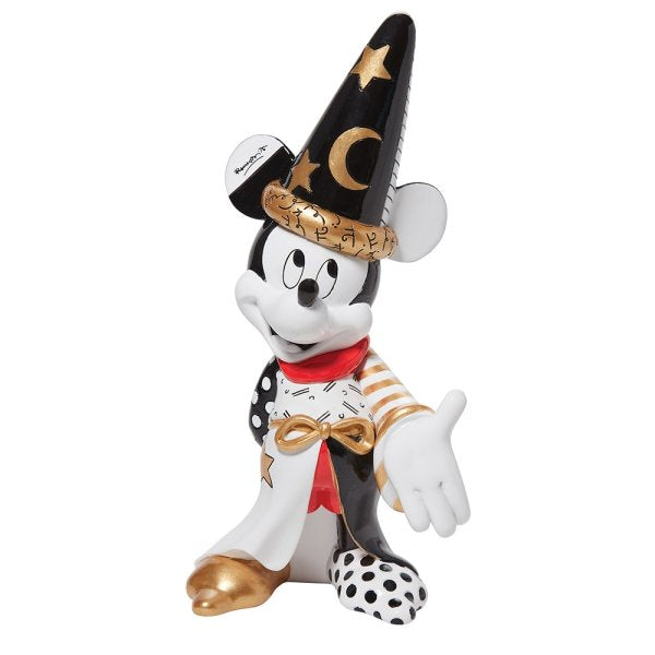 Disney-Britto--Sorcerer-Mickey-Mouse-Midas-Figur-berlindeluxe-zauberer-hut-mantel