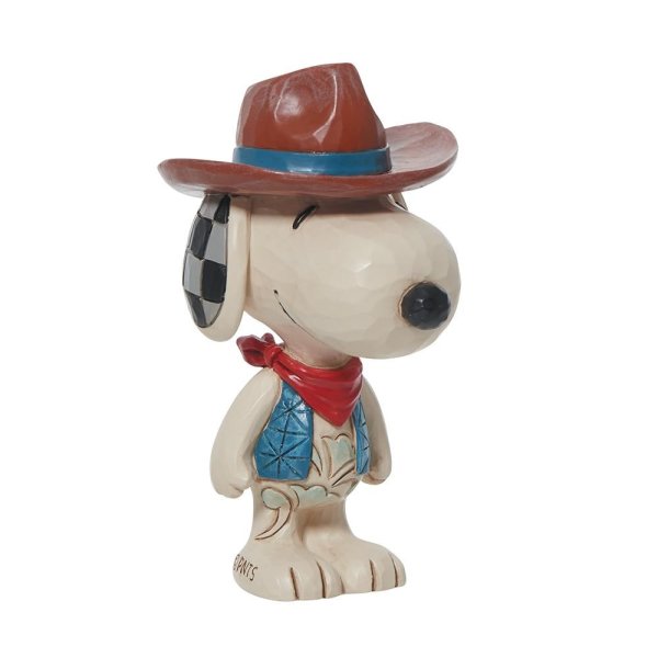 Peanuts-Snoopy-Cowboy-Jim-Shore-Figur-berlindeluxe-haus-cowboyhut-bandana