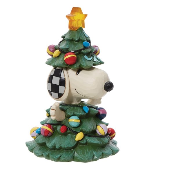 Peanuts Snoopy "Weihnachtsbaum" - Jim Shore Figur