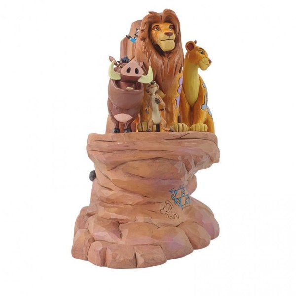 König-der-Löwen-Figur - Disney-Traditions-by-Jim-Shore-Medium-mufasa-loewe-timon-und-pumba-stein-vogel