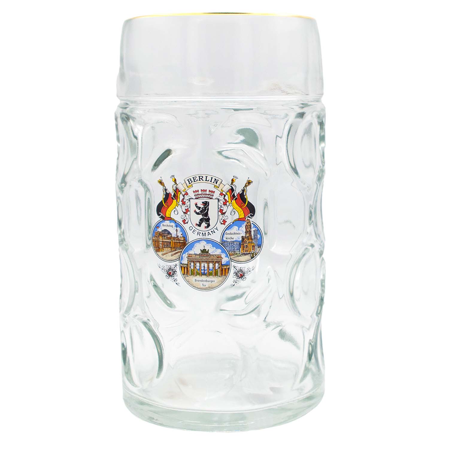 Maßkrug groß 1l 3er Bild Berlin