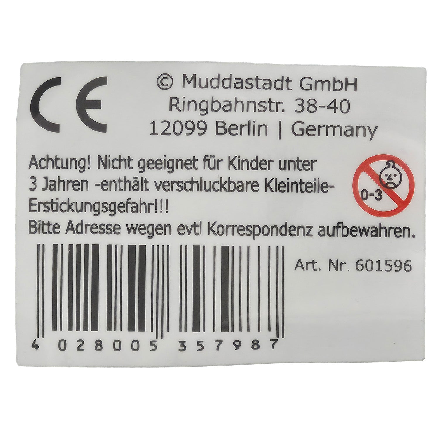 Miniatur Trabi DDR Kult-Auto im Scribble Design weiß 12cm