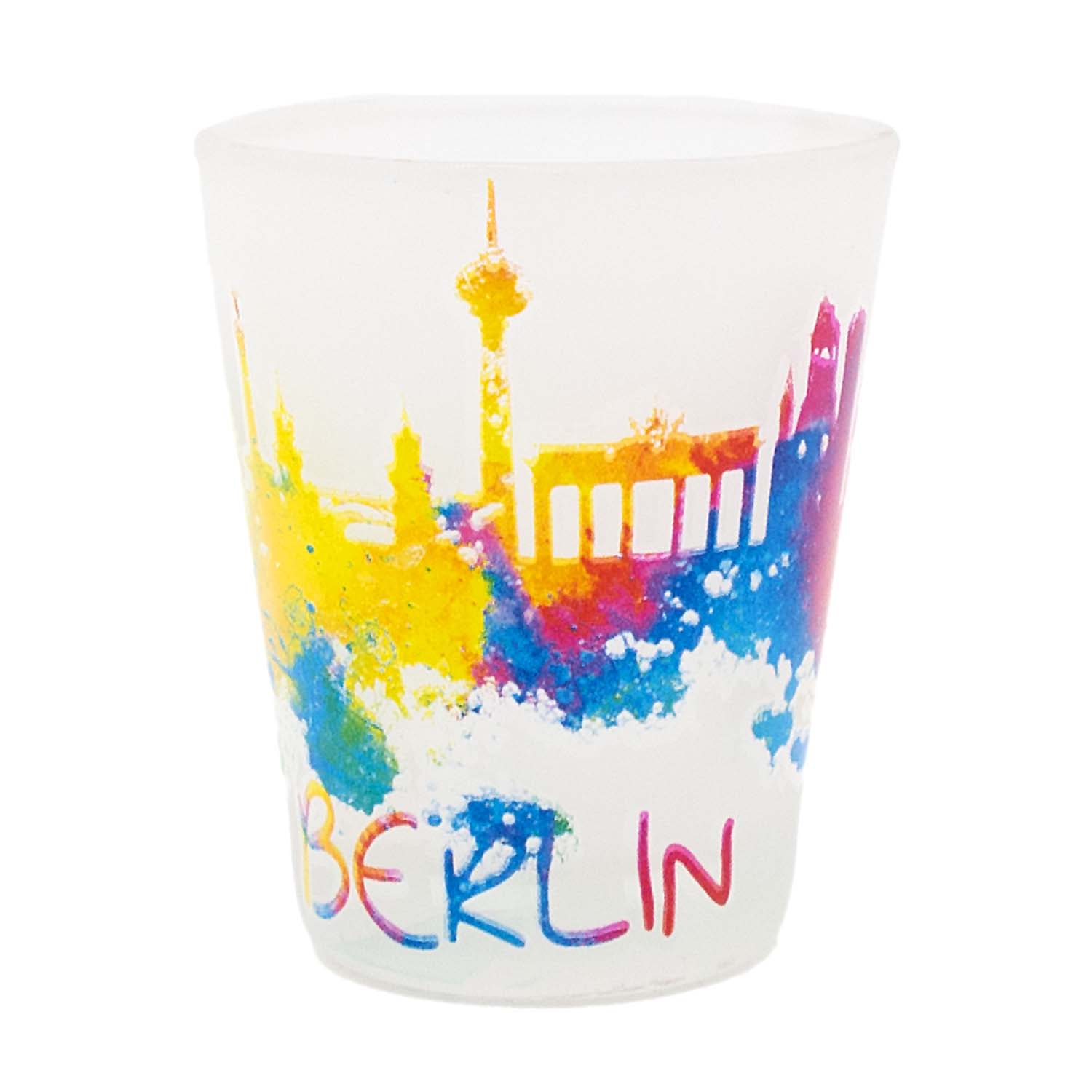 Stamper Frosted Skyline Aquarell Berlin