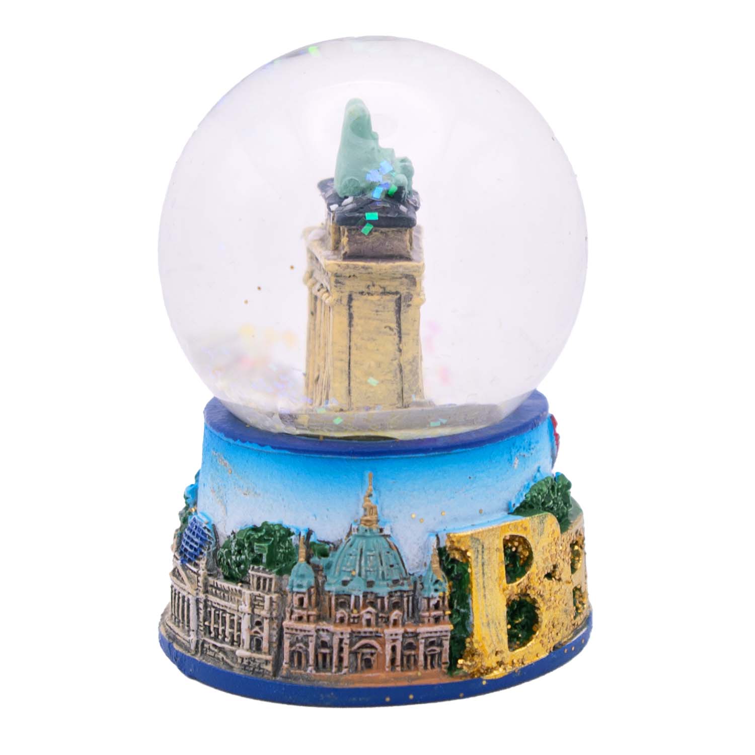 Schneekugel klein 4,5 cm Brandenburger Tor Ballon