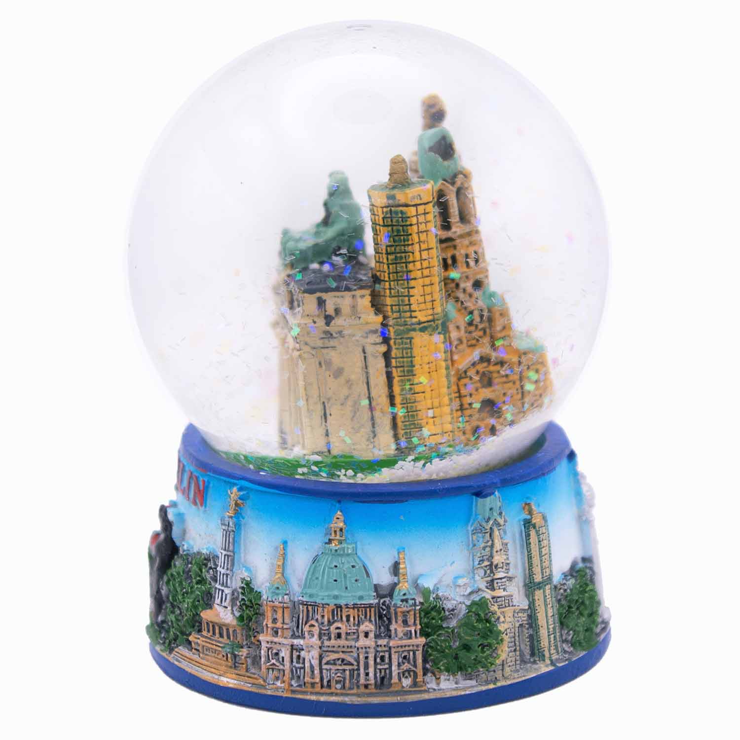 Schneekugel groß 6,5 cm Brandenburger Tor Ballon