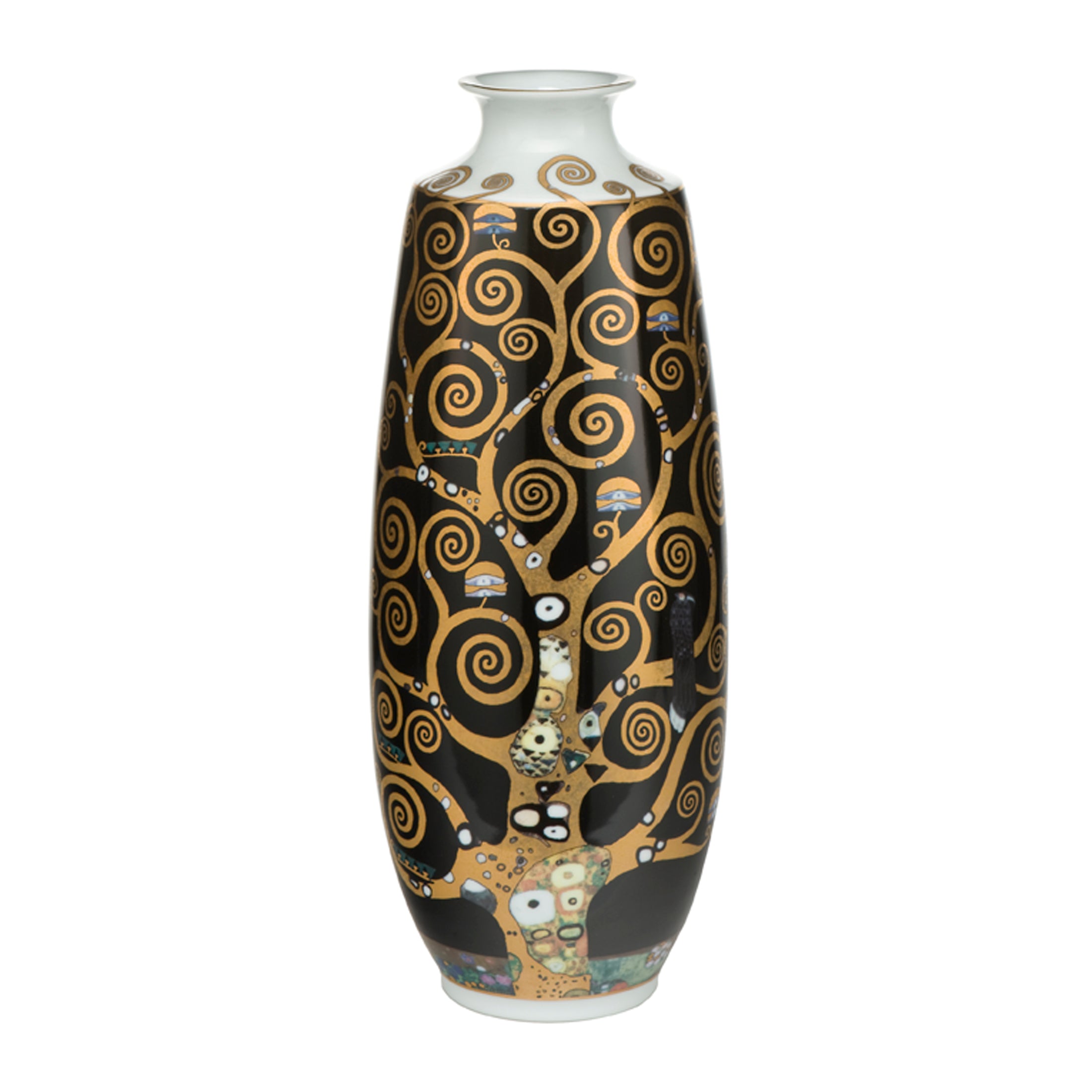 Gustav-Klimt-Der-Lebensbaum-Vase-42cm-by-Goebel-berlindeluxe-vase-goldener-baum
