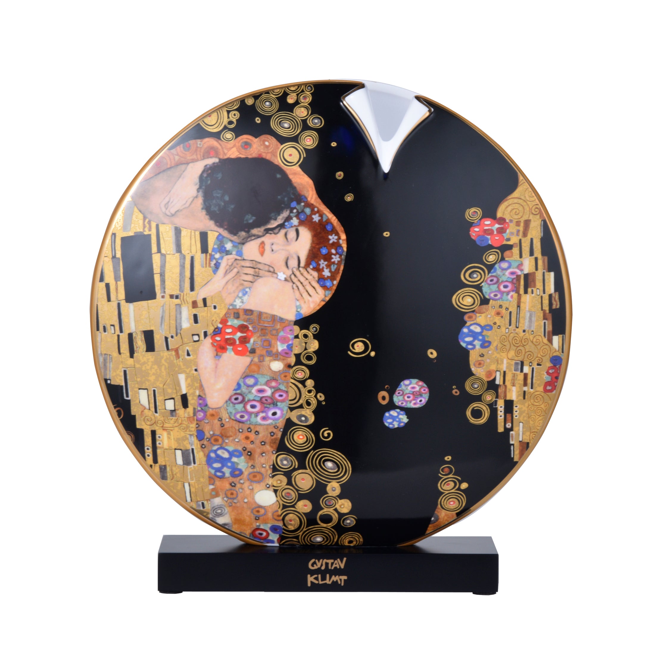 Goebel Artis Orbis Porzellan Vase 33,5cm "Der Kuss/Der Lebensbaum" von Gustav Klimt