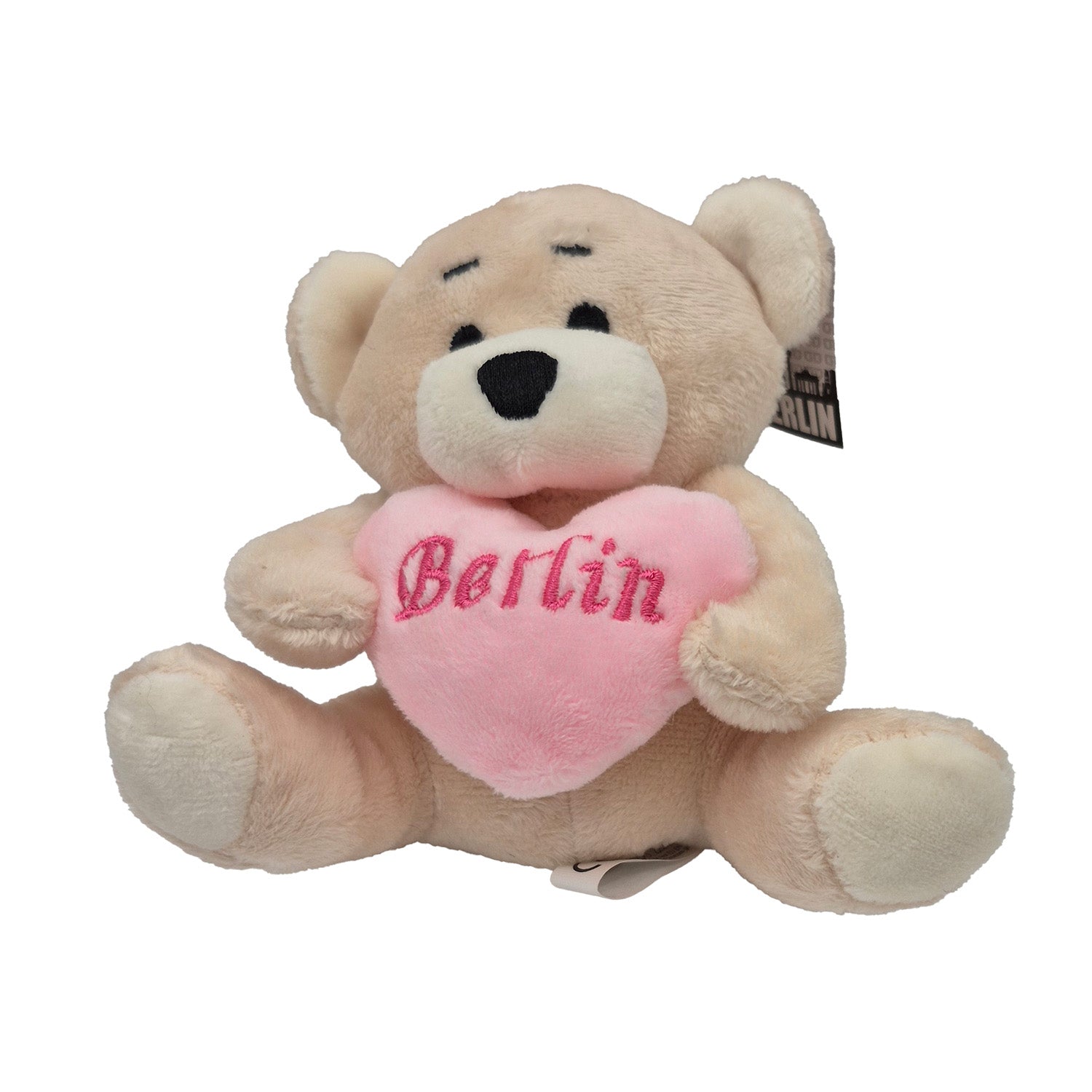 Bär klein 11cm rosa Herz Berlin