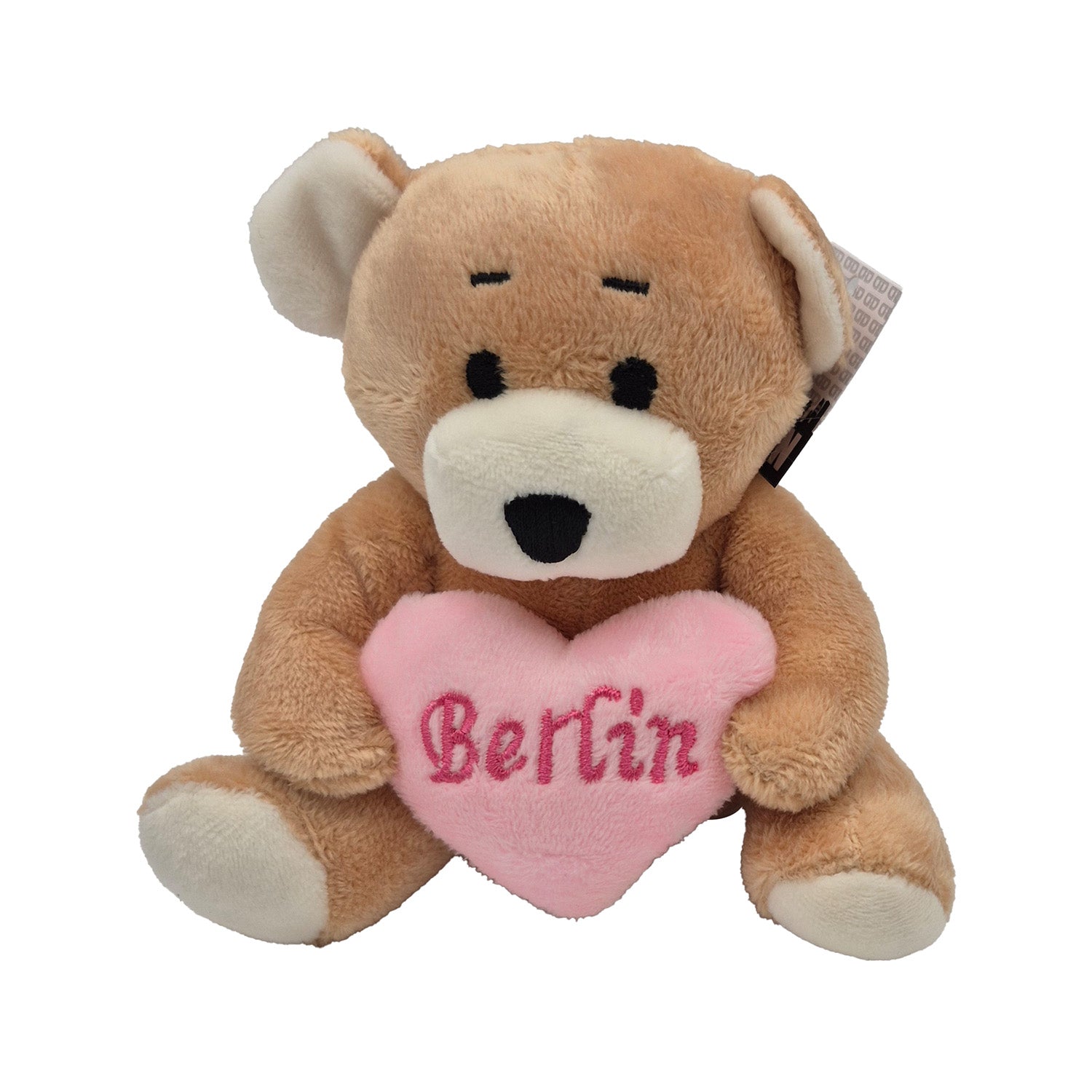 Bär klein 11cm rosa Herz Berlin
