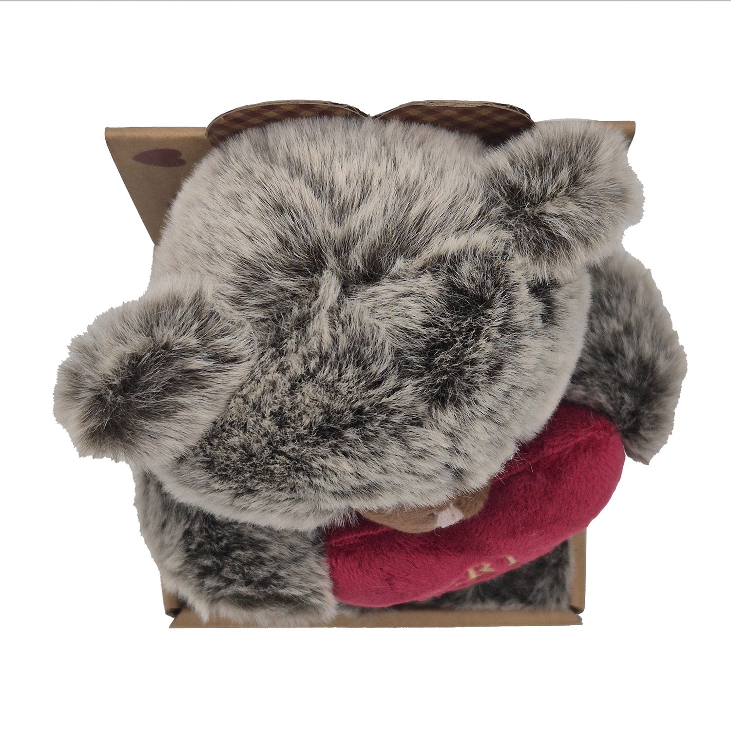 Bär klein 12cm in box braun sort.