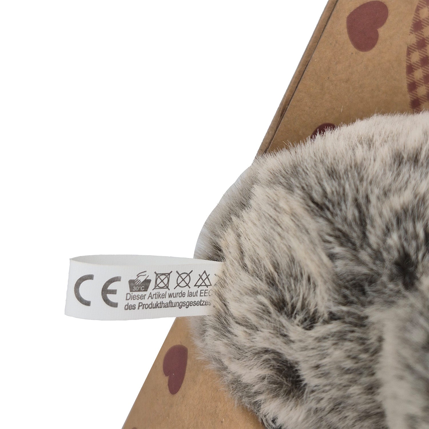 Bär klein 12cm in box braun sort.