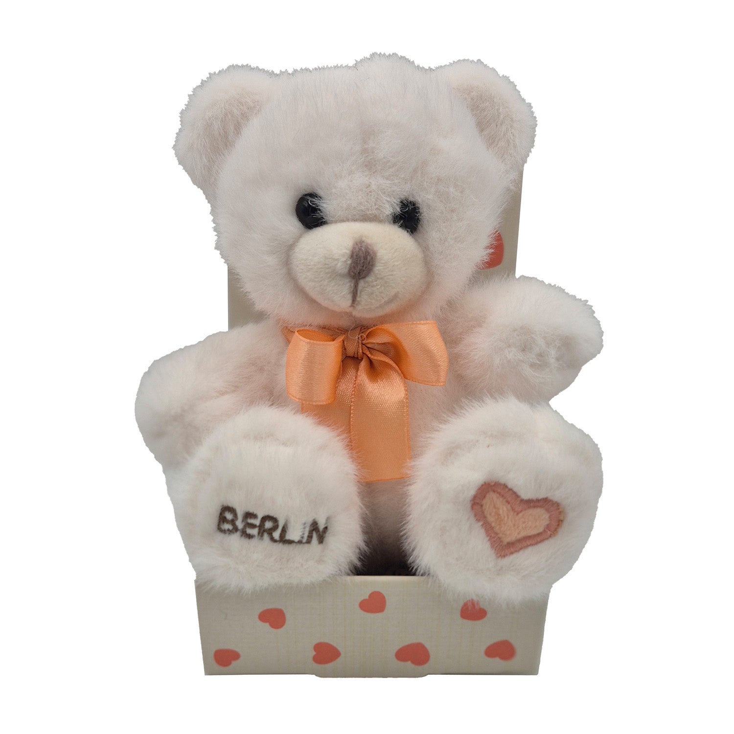 Bär klein 13cm in Box weiß