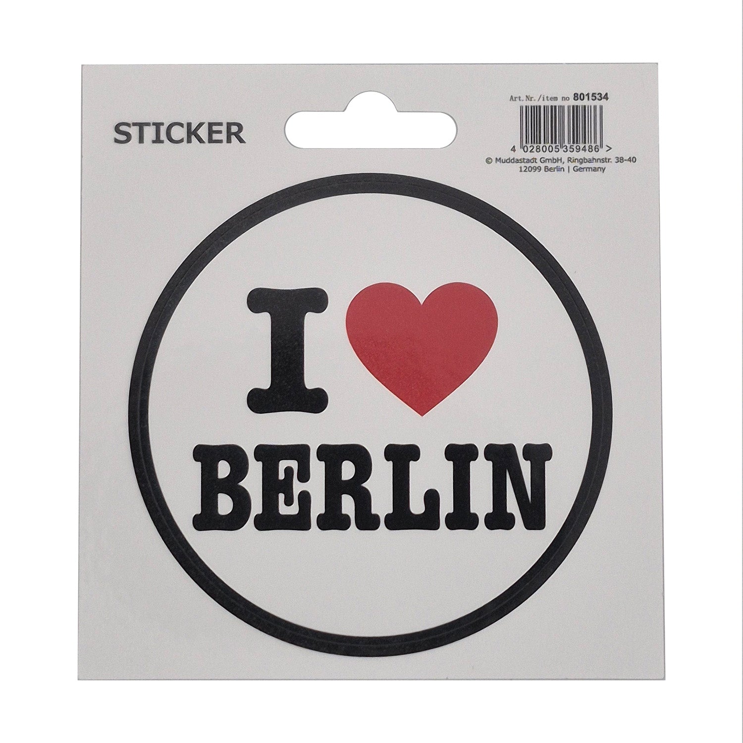 Sticker I Love Berlin