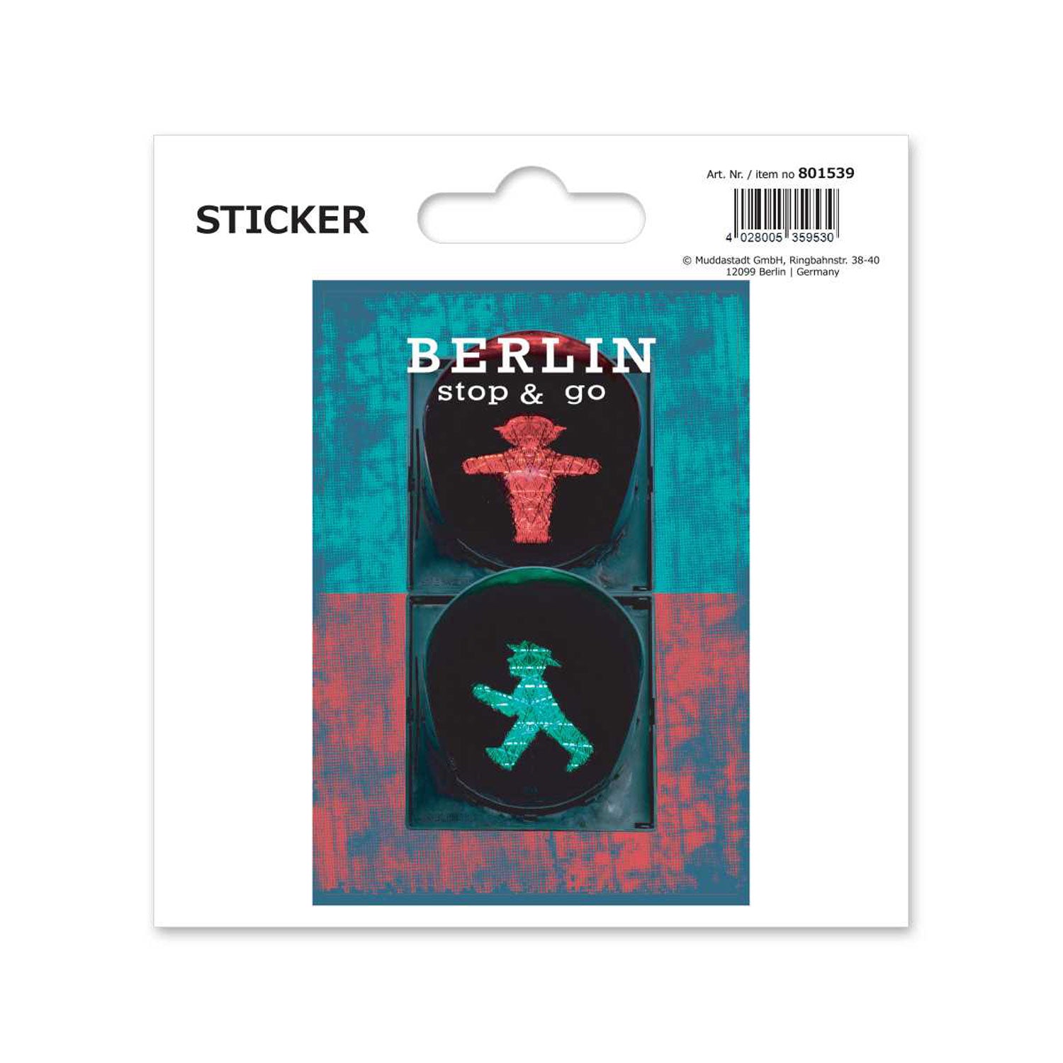 Sticker Stop&Go Berlin