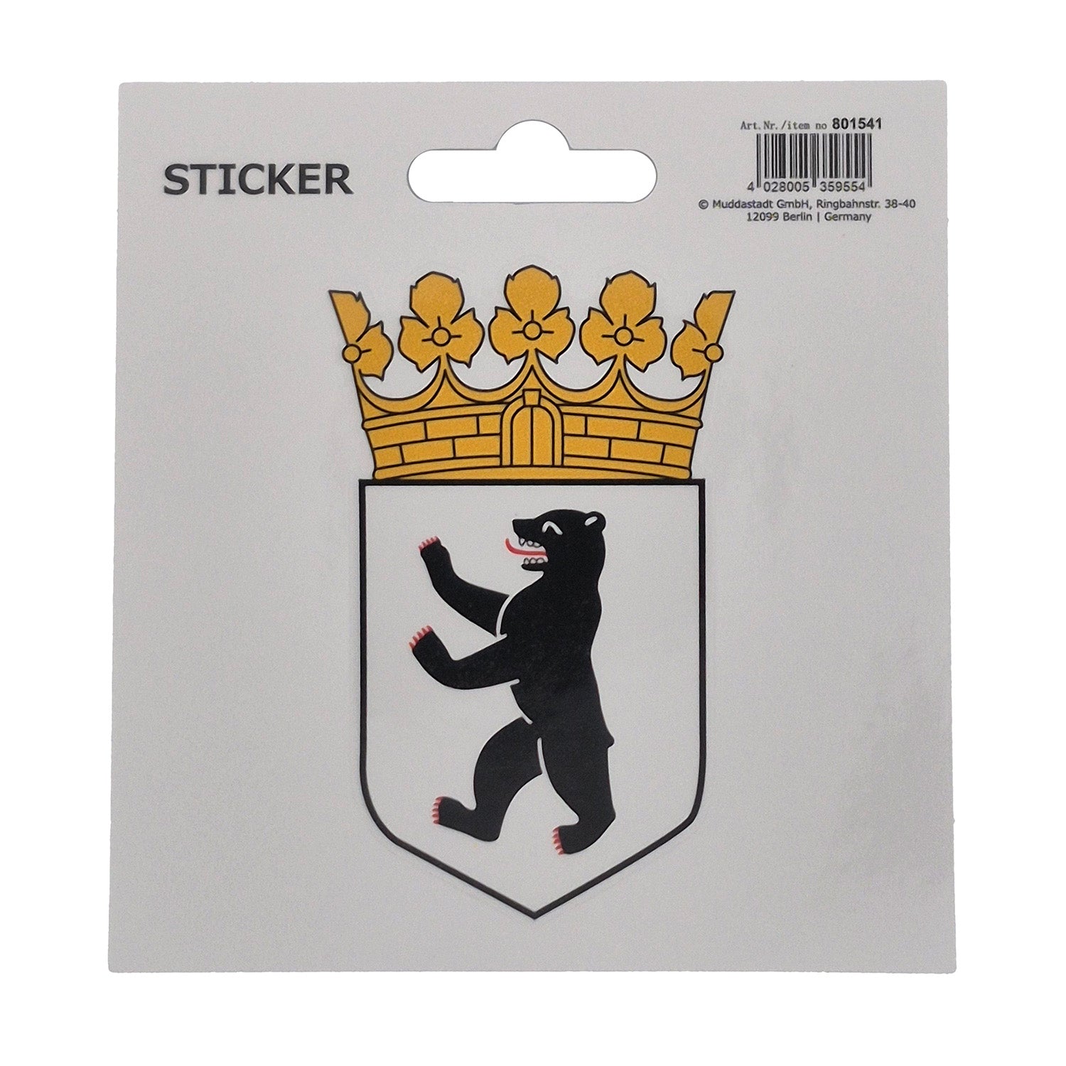 Sticker Berlin Wappen
