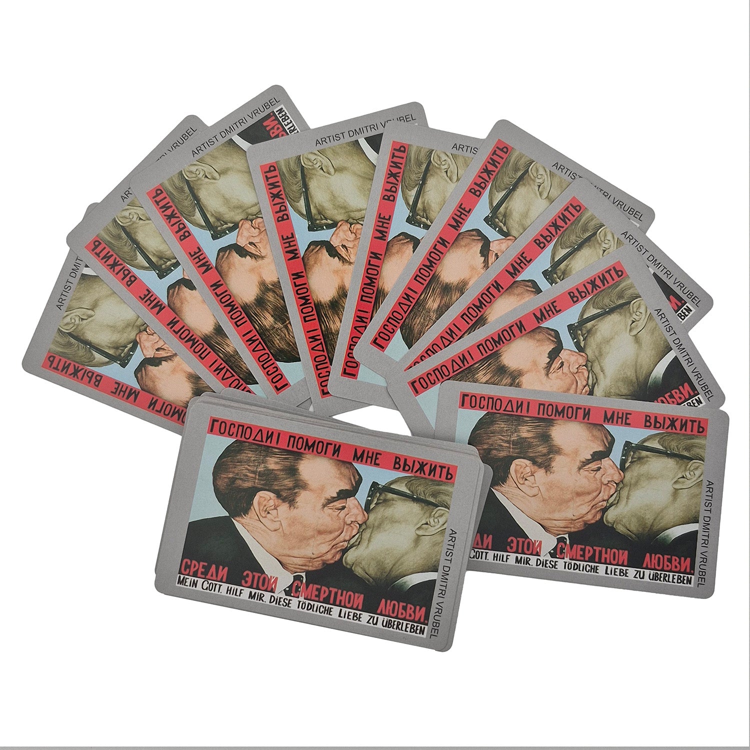 Spielkarten Bruderkuss