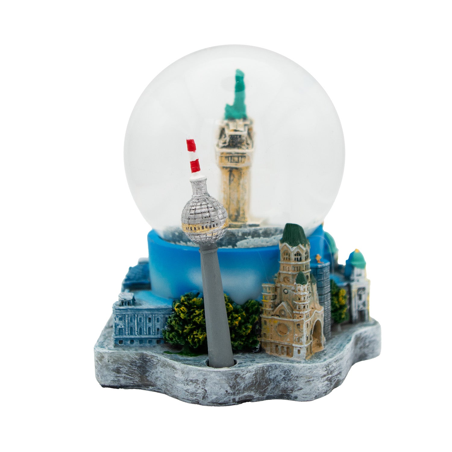 Schneekugel groß 6,5cm Brandenburger Tor Multi