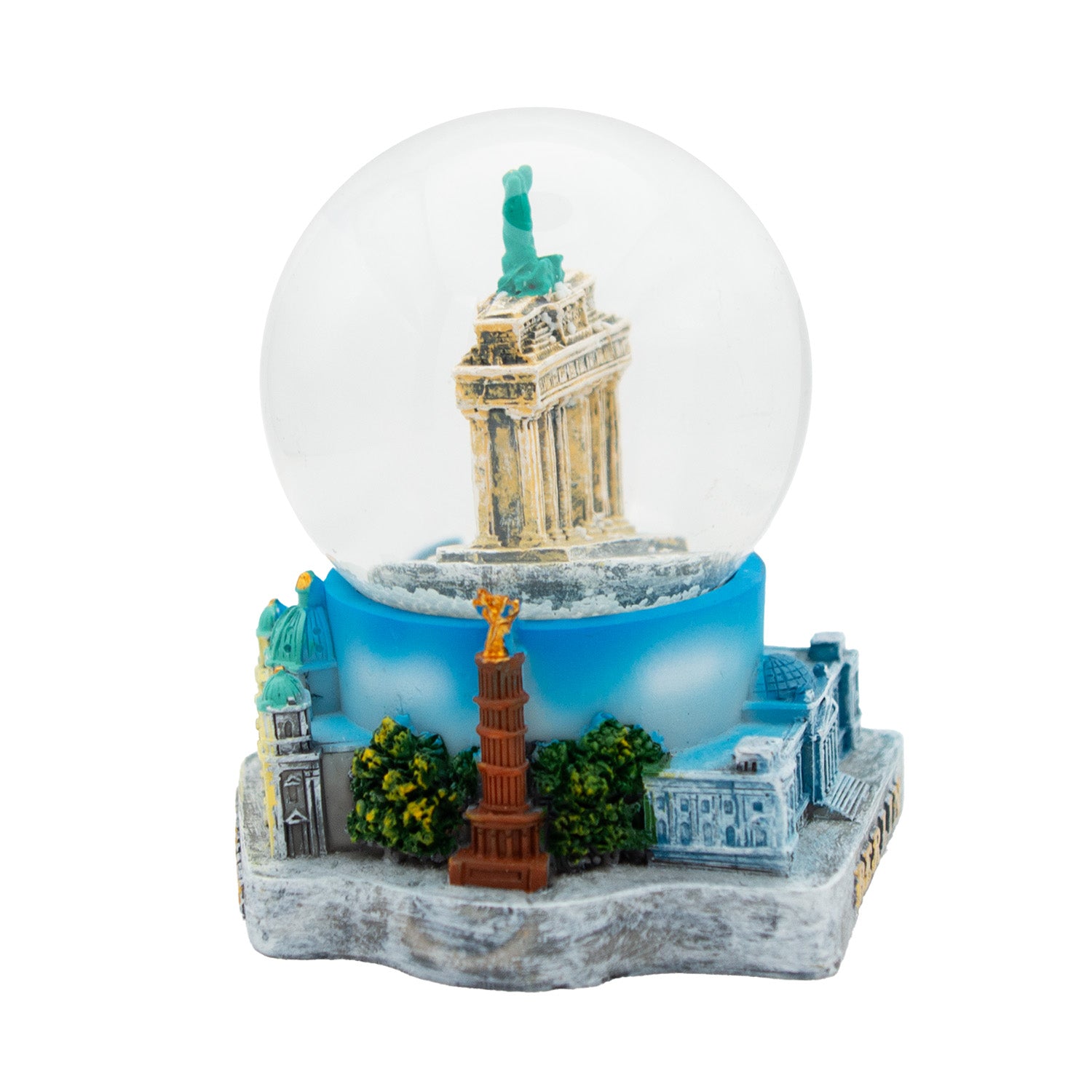 Schneekugel groß 6,5cm Brandenburger Tor Multi