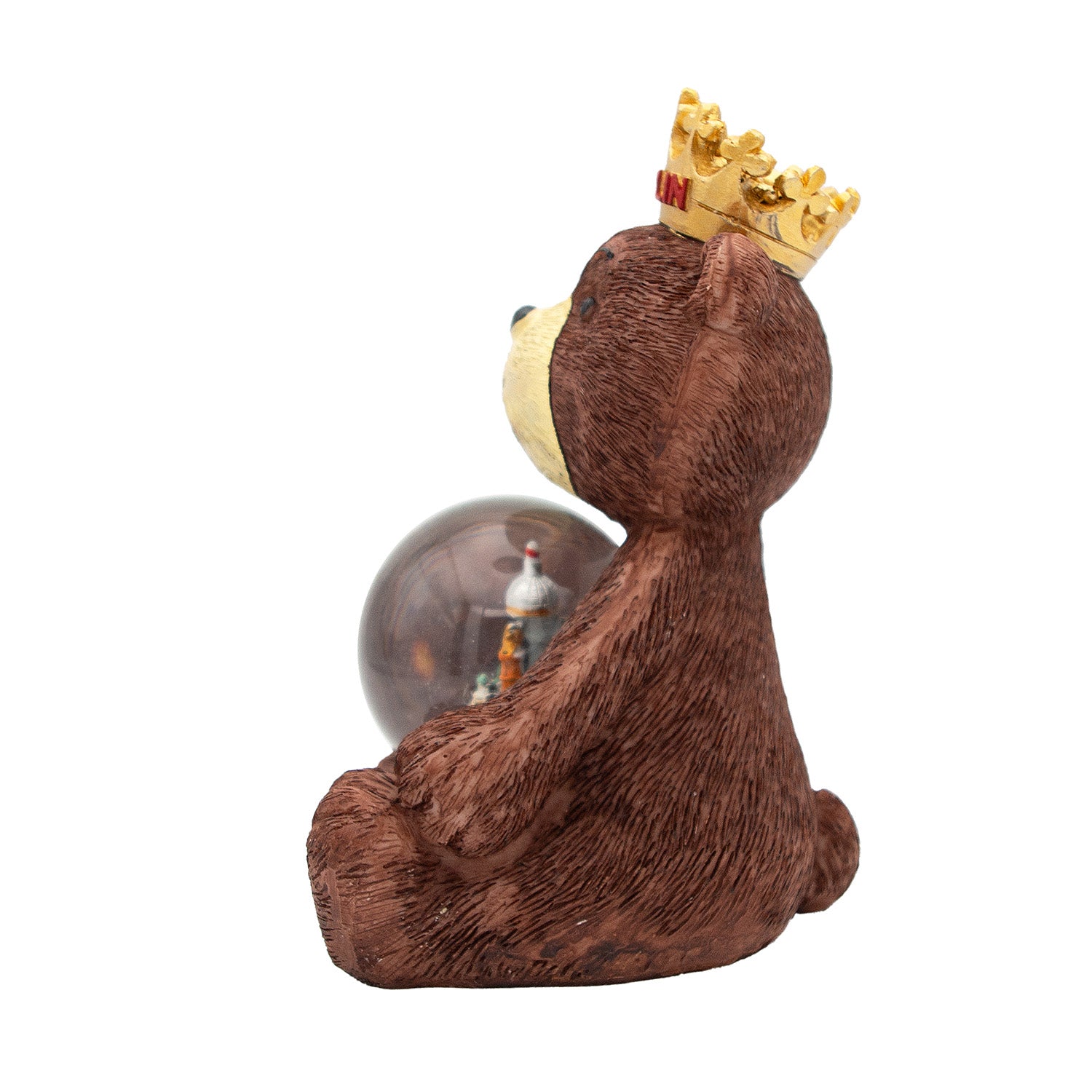 Schneekugel groß 4,5cm Berliner Bär